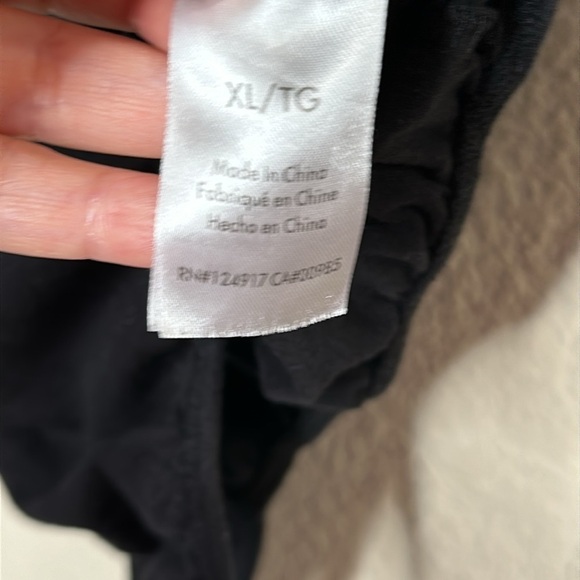 Danielle Bernstein TShirt Bodysuit in Black Size XL Minimalist - Picture 10 of 12